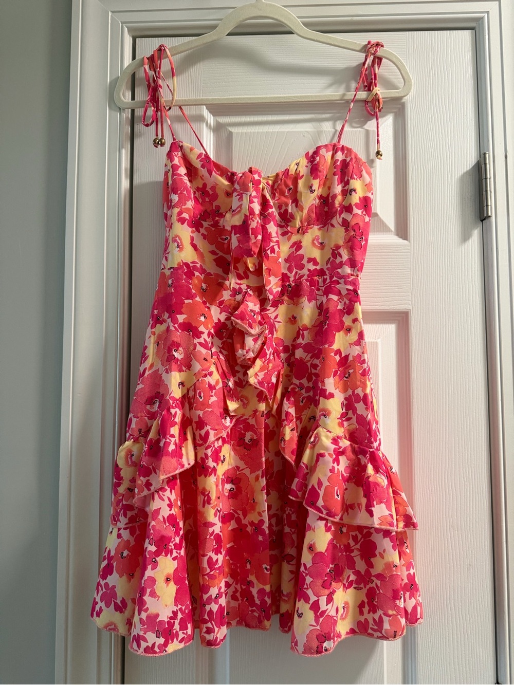 Hello Molly Fancies You Mini Dress Pink - Picture 3 of 6